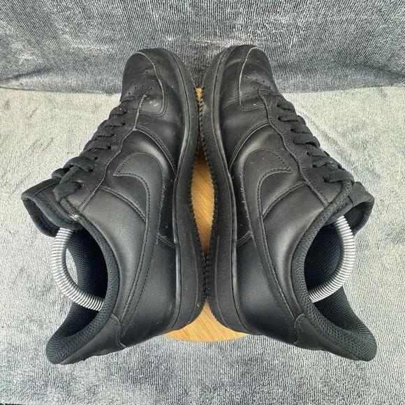Nike Air Force 1 Low 07 Shoes Mens Size 11 Triple Black Basketball Sneakers