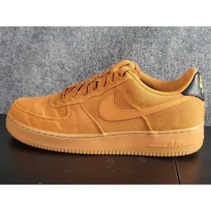 Nike Air Force 1 Low Top Casual Sneakers Golden Harvest Mens Size 13 Streetwear