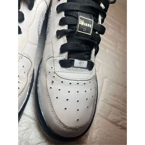 NIKE AIR FORCE 1 XXV Low '07 Shoes PATTERSON SQUARE GARDEN White Black