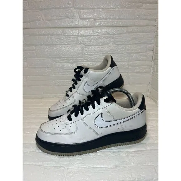 NIKE AIR FORCE 1 XXV Low '07 Shoes PATTERSON SQUARE GARDEN White Black