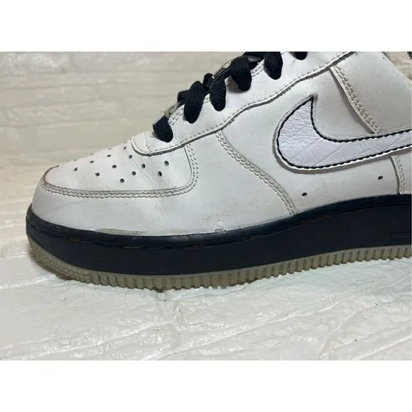 NIKE AIR FORCE 1 XXV Low '07 Shoes PATTERSON SQUARE GARDEN White Black