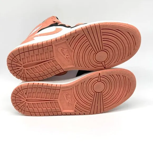 Nike Air Jordan 1 Mid Youth 4Y Madder Root Shoes DM9077-108 GUC