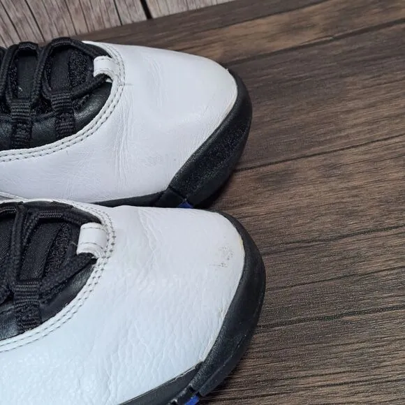Nike Air Jordan 10 Retro Orlando 310805-108 White Black Basketball Shoes Men's 8