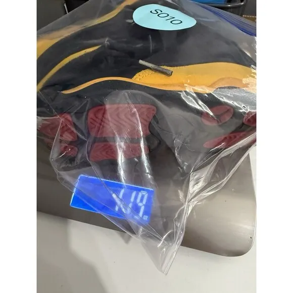 Nike Air Jordan 13 Retro BT Melo Carmelo Anthony Black Red Yellow 414581-035 10C