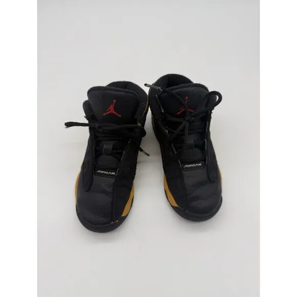 Nike Air Jordan 13 Retro BT Melo Carmelo Anthony Black Red Yellow 414581-035 10C
