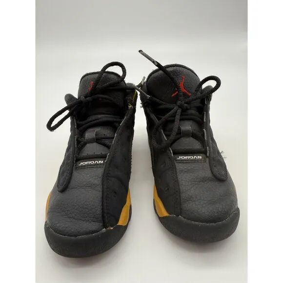 Nike Air Jordan 13 Retro BT Melo Carmelo Anthony Black Red Yellow 414581-035 10C