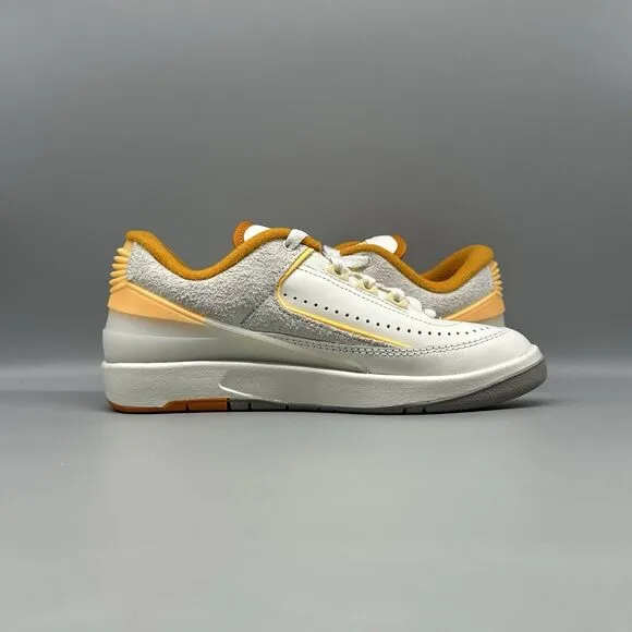 Nike Air Jordan 2 Retro Low 'Craft' Sail Melon Tint Sneaker DV9956-118 Me Size 4
