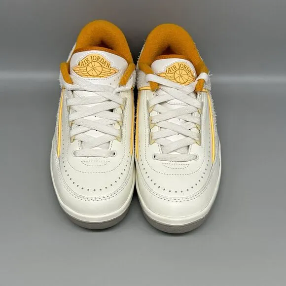 Nike Air Jordan 2 Retro Low 'Craft' Sail Melon Tint Sneaker DV9956-118 Me Size 4