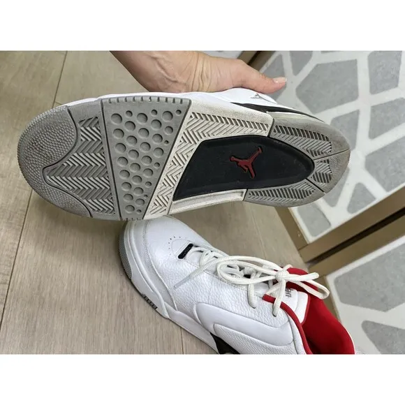 Nike Air Jordan Big Fund White BV6273-100 Men Sz 9 Basketball Shoes Sneakers