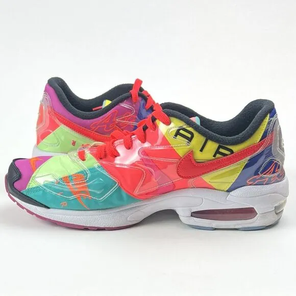 Nike Air Max 2 Light QS Atmos Logos Mens Shoes BV7406-001 Size 10