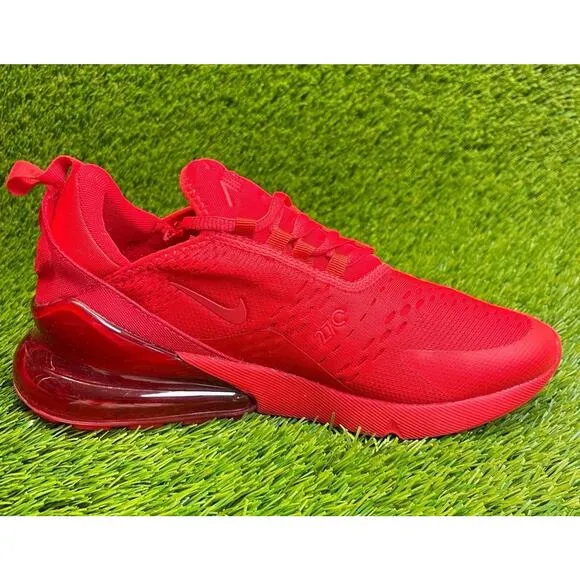 Nike Air Max 270 University Red Run Shoes CV7544 Mens Size 11 Fast Shipping