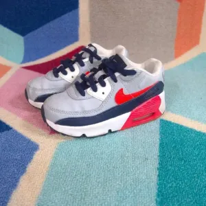 Nike Air Max 90 LTR Baby/Toddler Shoes (Light Smoke Grey/Dark Obsidian/Phantom/B