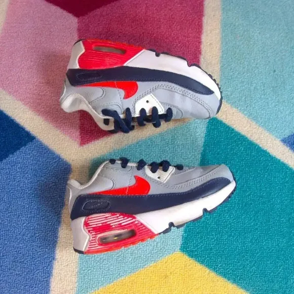 Nike Air Max 90 LTR Baby/Toddler Shoes (Light Smoke Grey/Dark Obsidian/Phantom/B