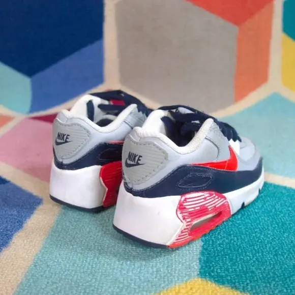 Nike Air Max 90 LTR Baby/Toddler Shoes (Light Smoke Grey/Dark Obsidian/Phantom/B