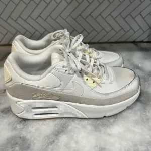 Nike Air Max 90 LV8 Sail Light Orewood Women Platform Shoes FD4328-100 9.5