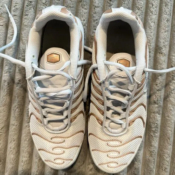 Nike Air Max Plus TN GS 'Pure Platinum' Grey White 718071-001 US 6 Y /Eur 38.5
