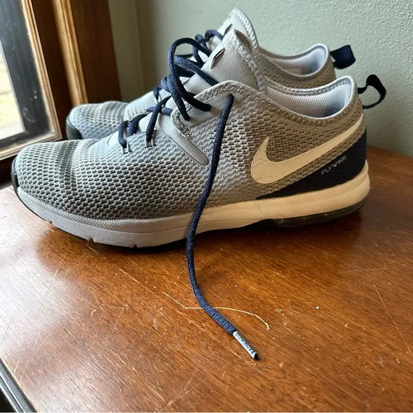 NIKE Air Max Typha 2 NFL Dallas Cowboys 12 gray white navy mid running shoes