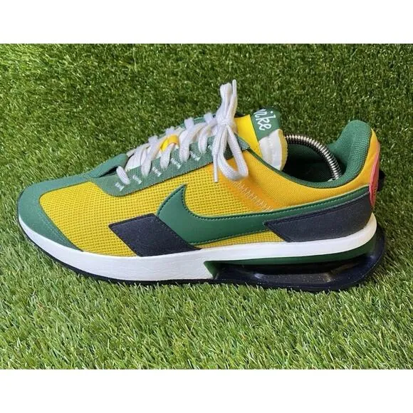 Nike Air Max University Gold Green Rasta Mens 9 Shoes Fast Shipping