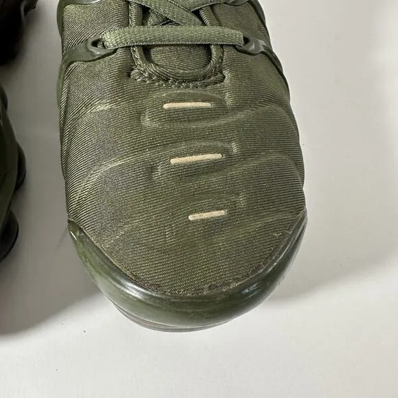 Nike Air Max Vapormax Plus Mens 7 Army Green 924453-013