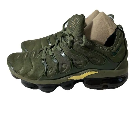Nike Air Max Vapormax Plus Mens 7 Army Green 924453-013