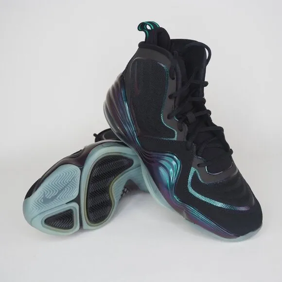 Nike Air Penny 5 GS Black Boys Basketball Shoes Sneakers
