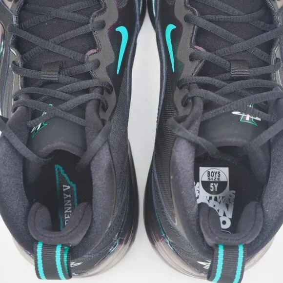 Nike Air Penny 5 GS Black Boys Basketball Shoes Sneakers