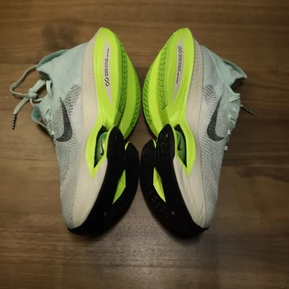 Nike Air Zoom Alphafly NEXT% 2 'Mint Foam Volt' DV9425-300 Women's 7 Refurbished