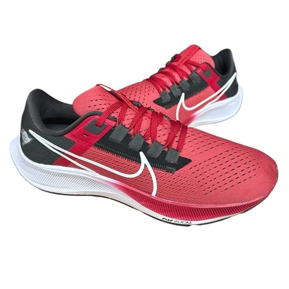 Nike Air Zoom Pegasus 38 Tampa Bay Buccaneers #DJ0813-600 Bucs Shoes US 9.5