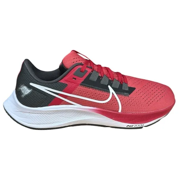 Nike Air Zoom Pegasus 38 Tampa Bay Buccaneers #DJ0813-600 Bucs Shoes US 9.5