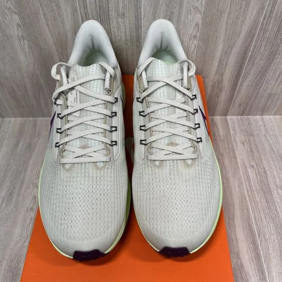 Nike Air Zoom Pegasus 39 Running Shoes Light Orewood Plumb Purple Men’s Size 13