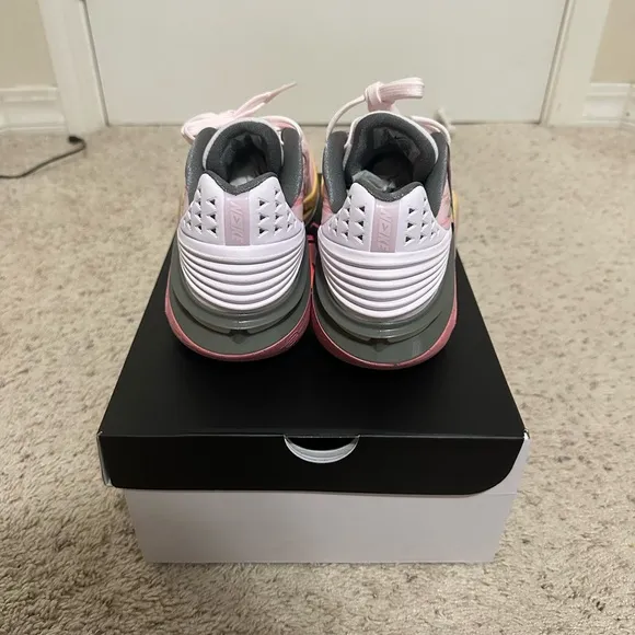 Nike Athletic Shoes in Pink and Yellow