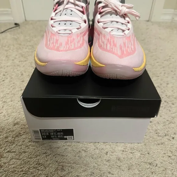 Nike Athletic Shoes in Pink and Yellow