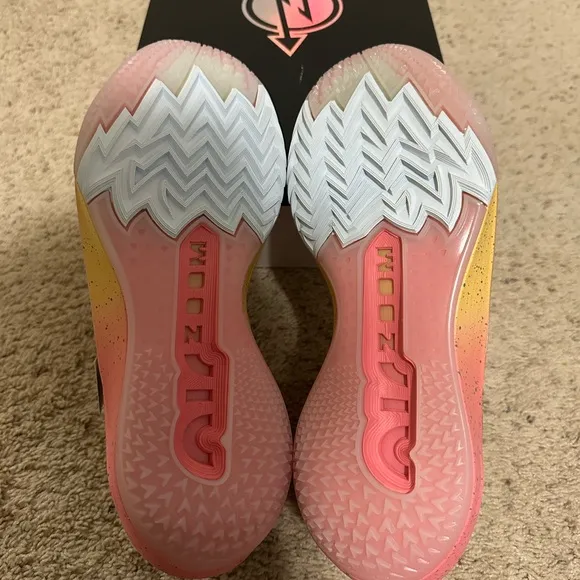 Nike Athletic Shoes in Pink and Yellow
