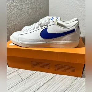 Nike Blazer Low Leather 'Astronomy Blue' Shoes Sneakers Men's Size 11 C16377 107