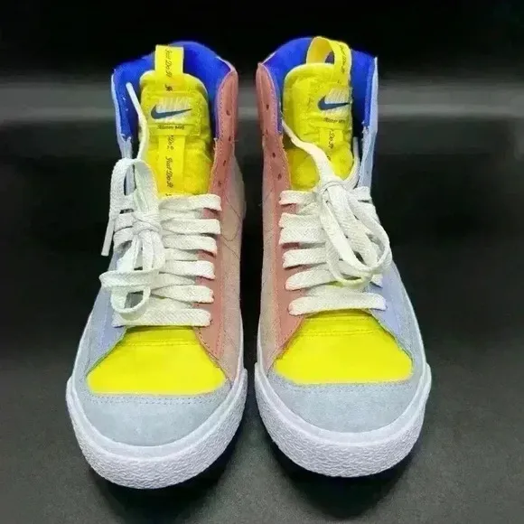 Nike Blazer Mid 77 Sneaker Shoe Suede Women's 7 Big Kids 5.5 DQ6084-402 NEW READ