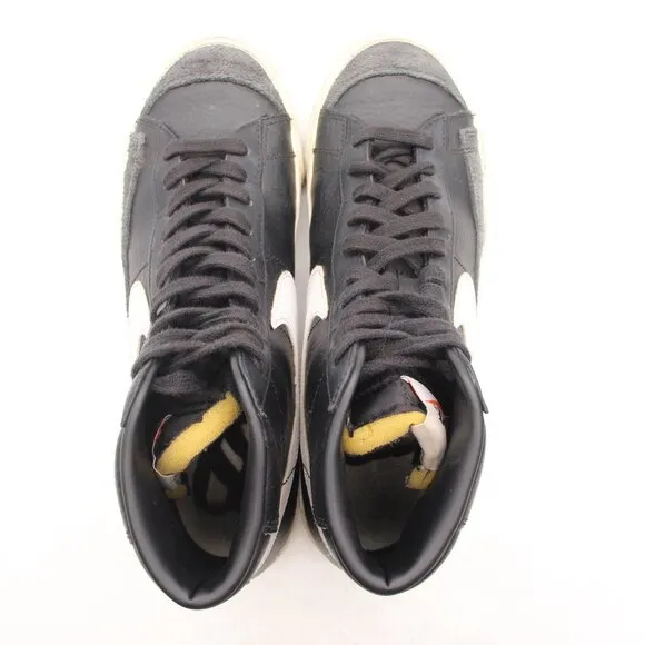 Nike Blazer Mid '77 Vintage Black Sail Men's Size 8.5 Sneakers Casual Shoes