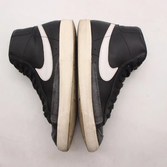 Nike Blazer Mid '77 Vintage Black Sail Men's Size 8.5 Sneakers Casual Shoes