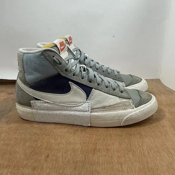 Nike Blazer Mid Pro Club Men Size 8.5 Mica Green/Light Bone |DQ7673-300|