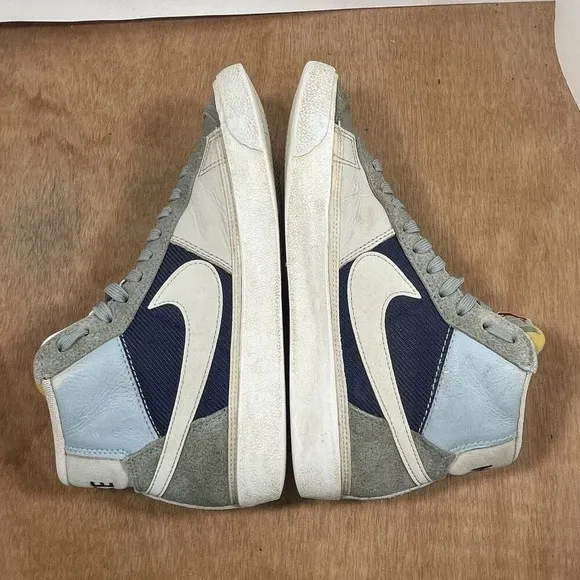Nike Blazer Mid Pro Club Men Size 8.5 Mica Green/Light Bone |DQ7673-300|