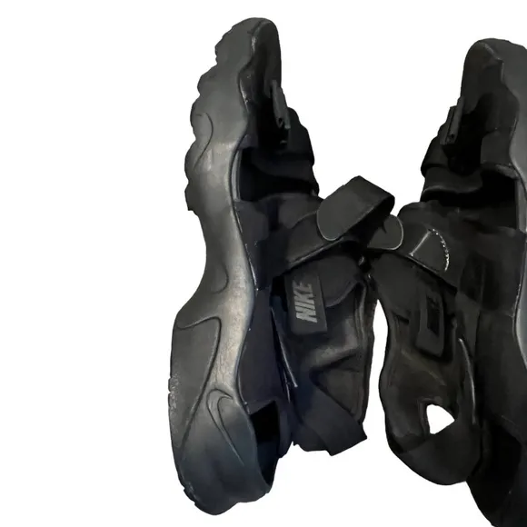 Nike CANYON Street Style Sport Sandals, Triple Trail Hiking Water Shoes, Black