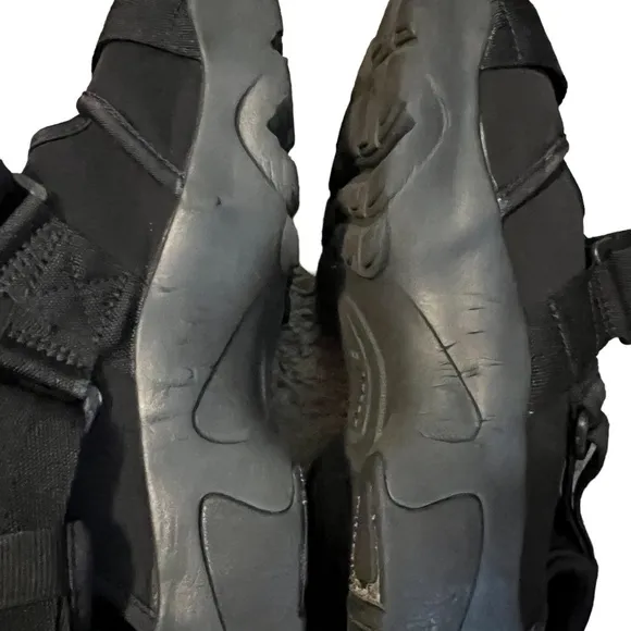 Nike CANYON Street Style Sport Sandals, Triple Trail Hiking Water Shoes, Black