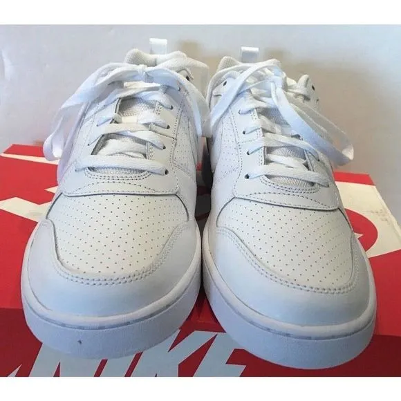 NIKE Court Borough Low White Leather 838937-111