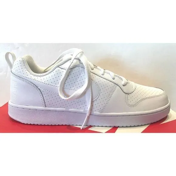 NIKE Court Borough Low White Leather 838937-111