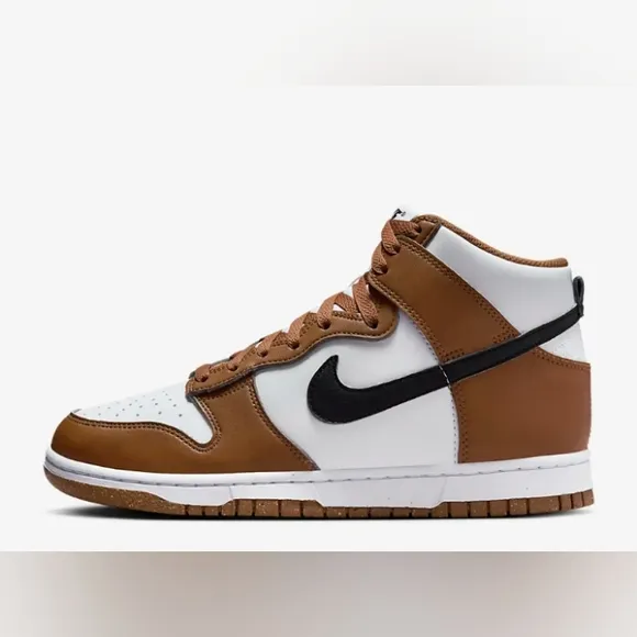 Nike Dunk High Next Nature Light British Tan Women Shoes FV5960-200 Wmns 7 8