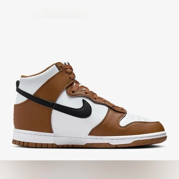 Nike Dunk High Next Nature Light British Tan Women Shoes FV5960-200 Wmns 7 8