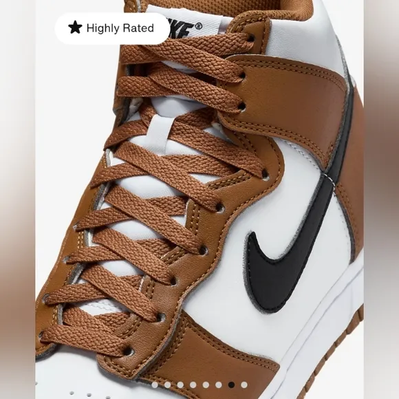 Nike Dunk High Next Nature Light British Tan Women Shoes FV5960-200 Wmns 7 8