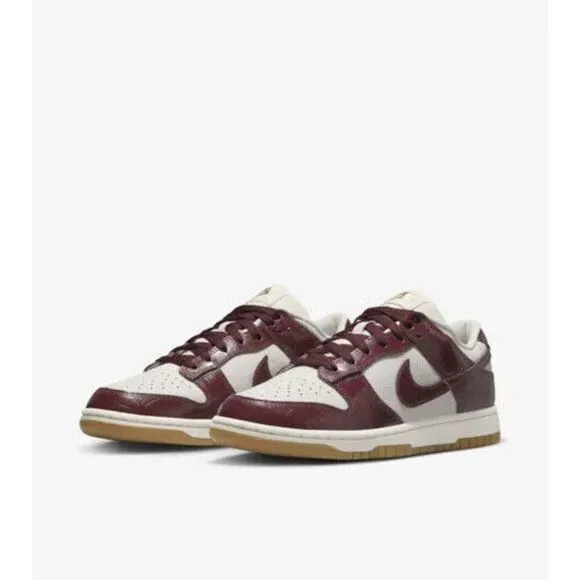 Nike Dunk Low LX FJ2260-004 Sneakers Women's Gray Leather Lifestyle Shoes PSS270