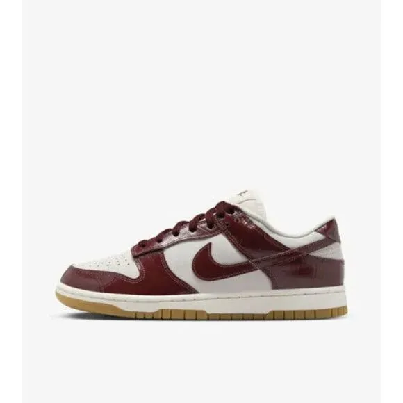 Nike Dunk Low LX FJ2260-004 Sneakers Women's Gray Leather Lifestyle Shoes PSS270