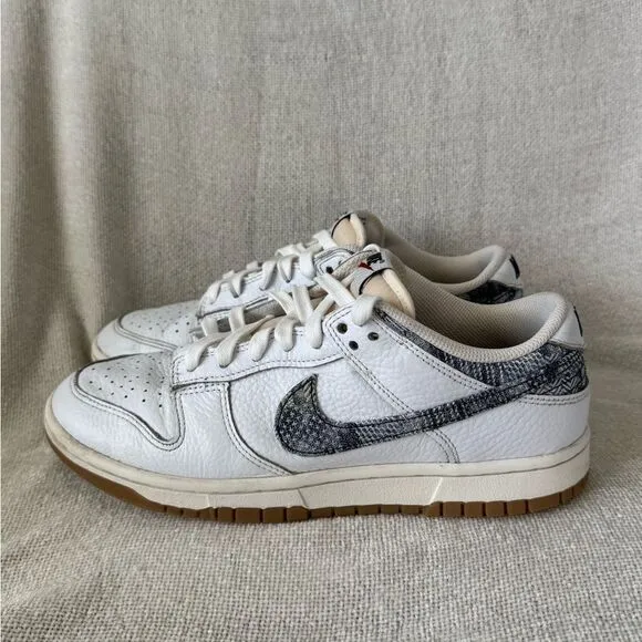 Nike Dunk Low Washed Denim Size 8.5 Men’s Shoes FN6881-100