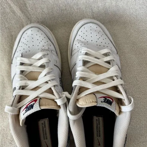 Nike Dunk Low Washed Denim Size 8.5 Men’s Shoes FN6881-100